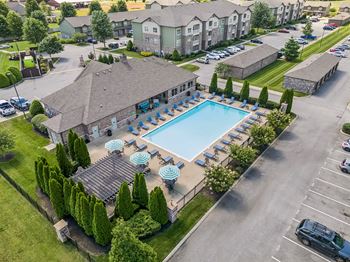 Outdoor saltwater pool